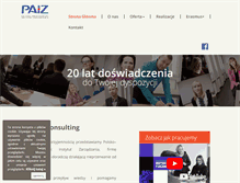 Tablet Screenshot of paiz.com.pl
